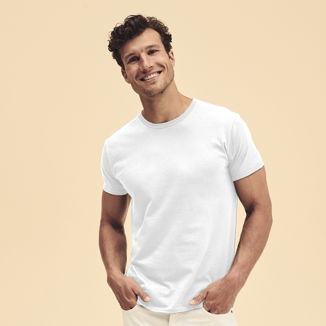Adult White T-Shirt Iconic