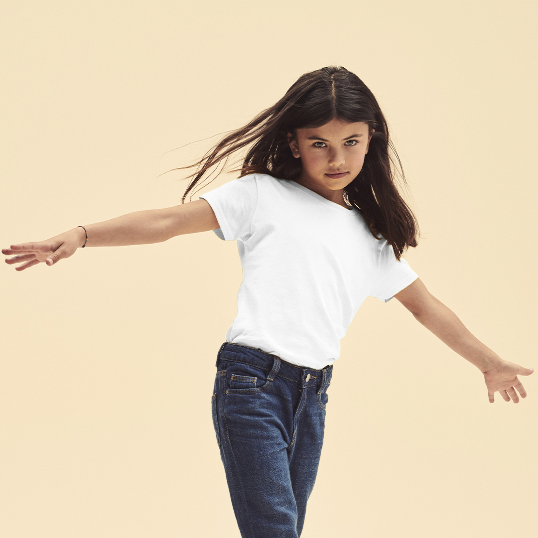 Kids White T-Shirt Iconic