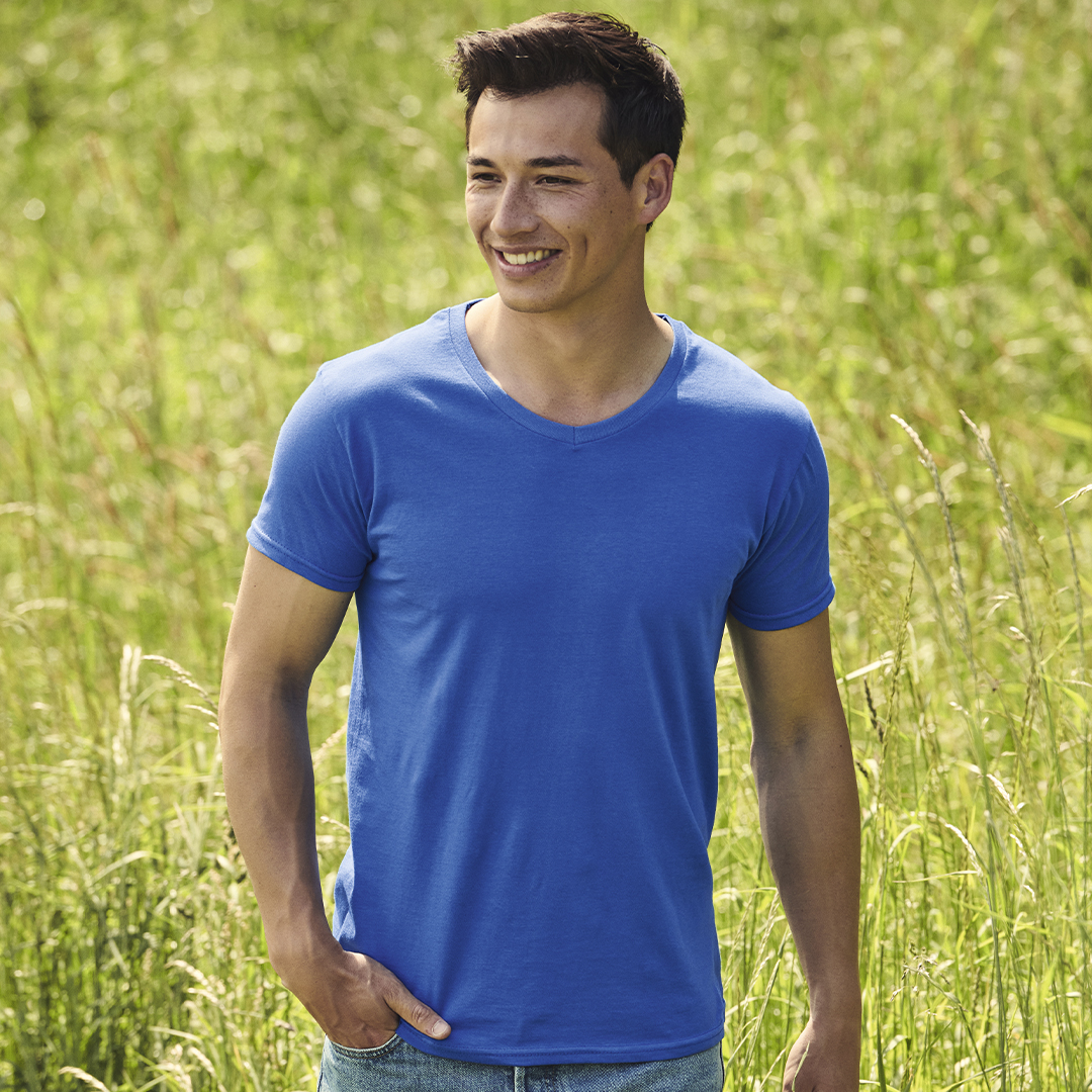 Adult Colour T-Shirt Iconic V-Neck