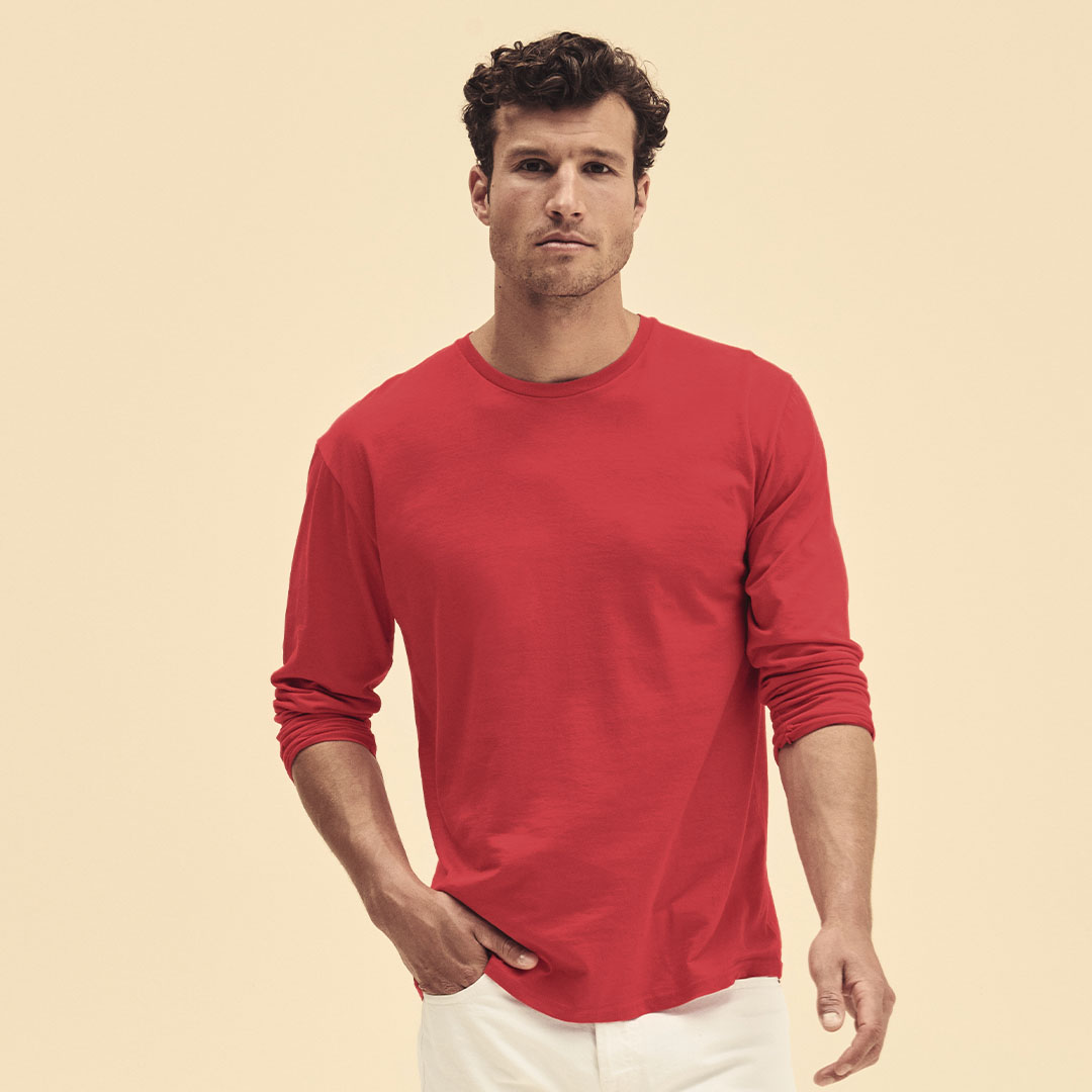 Adult Colour T-Shirt Iconic Long Sleeve T