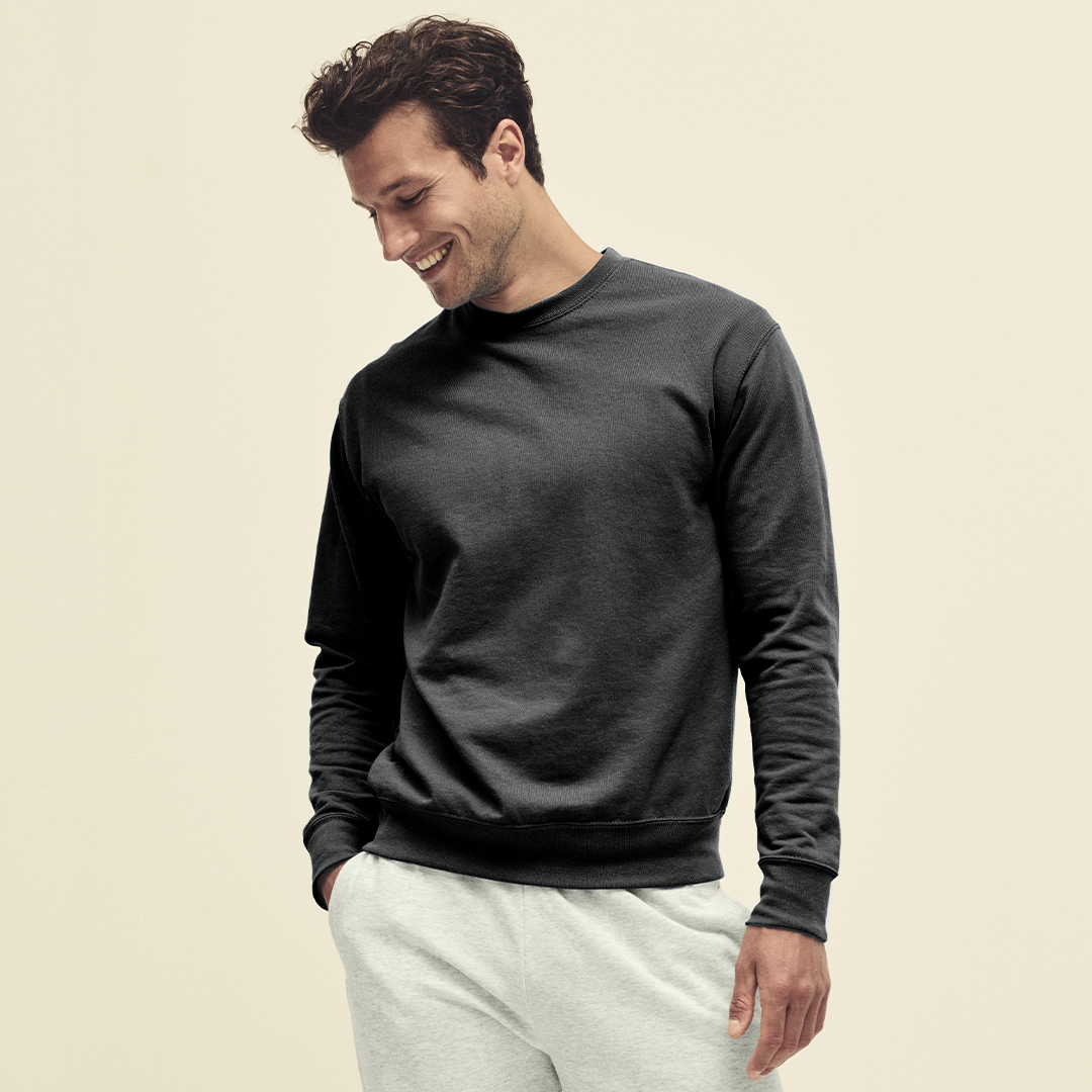 Adult Sweatshirt Lightweight Set-In S