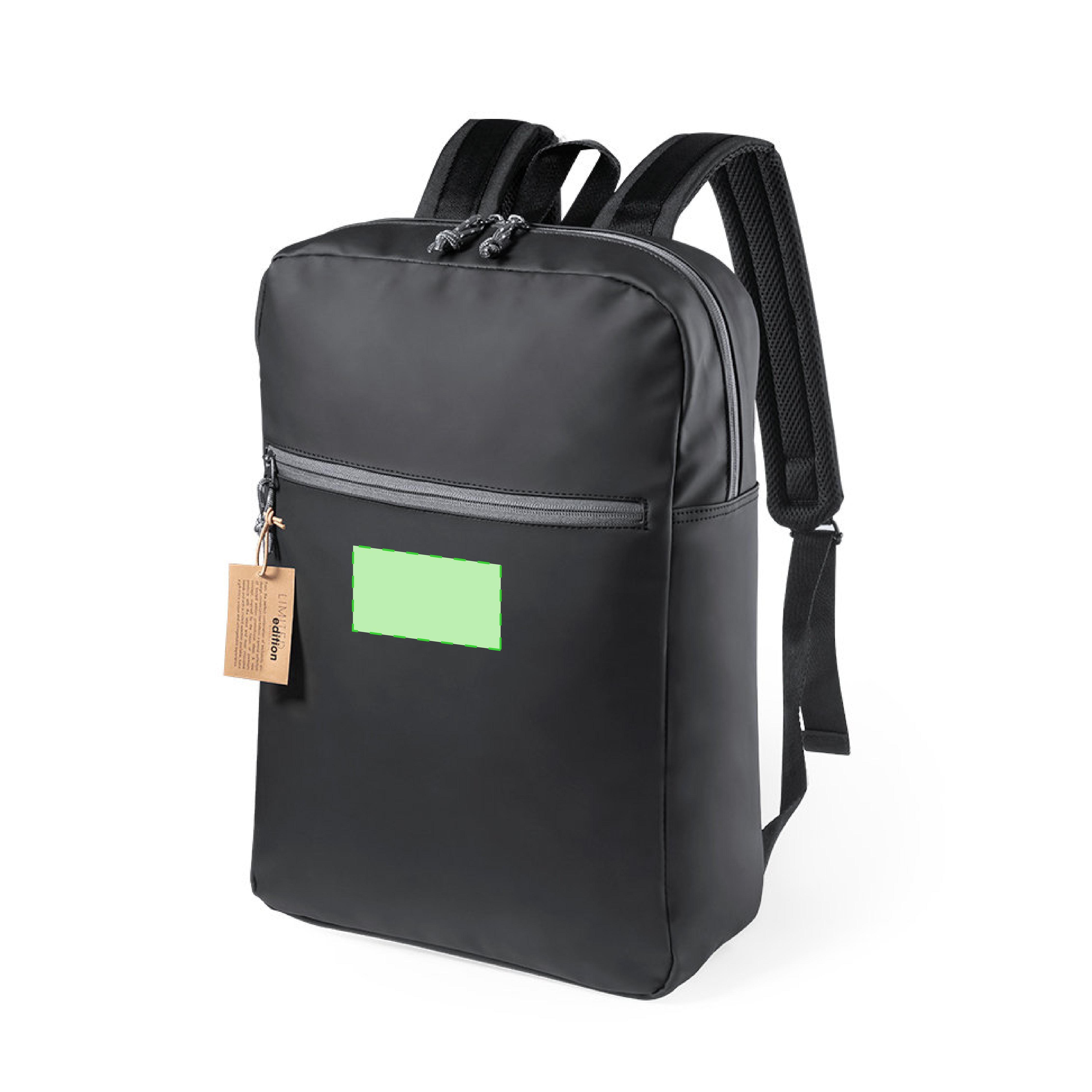 Poche avant zippée sous