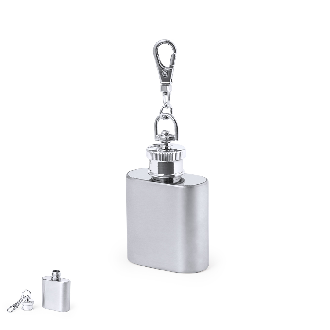Hip Flask Keyring Deneb
