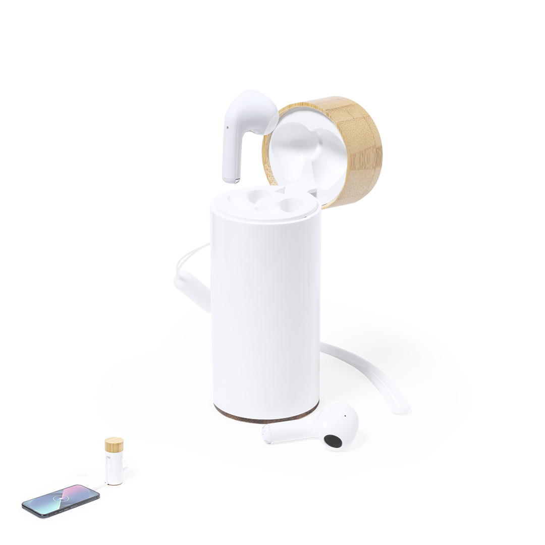 Power Bank Earphones Lac