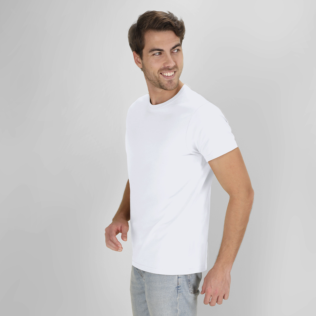 Adult White T-Shirt Perkins