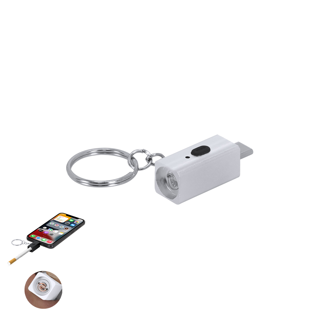 Keyring Electric Lighter Parris