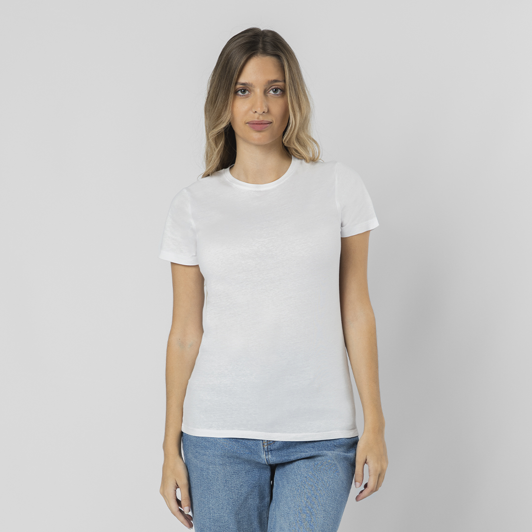 Women White T-Shirt Epika