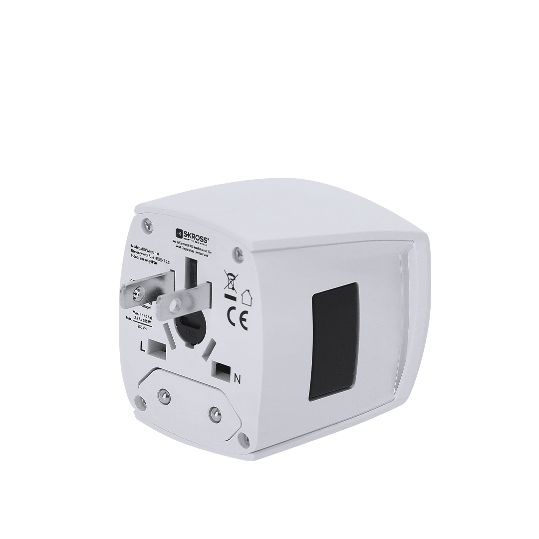 Universal Travel Adapter Skross MUV MICRO