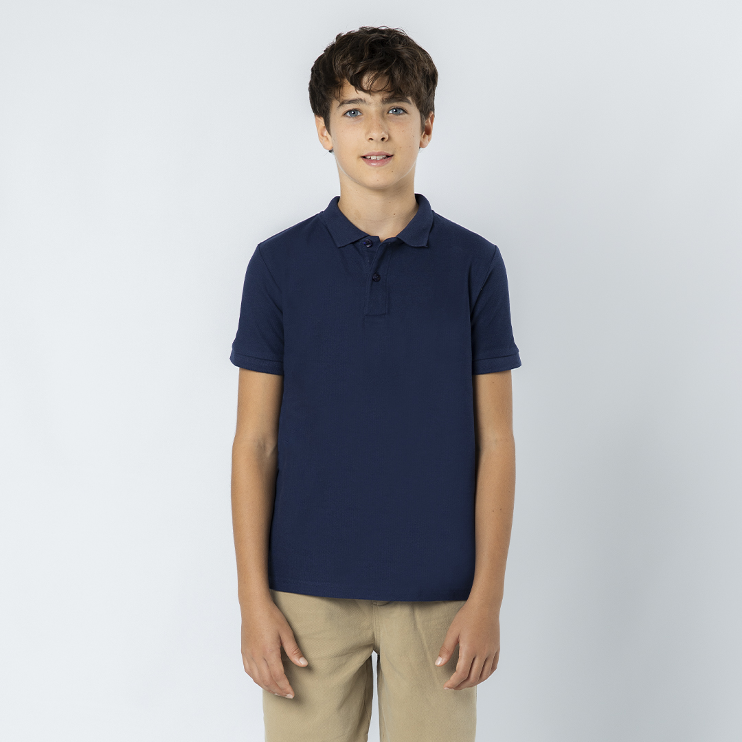 Kids Colour Polo Shirt Charles