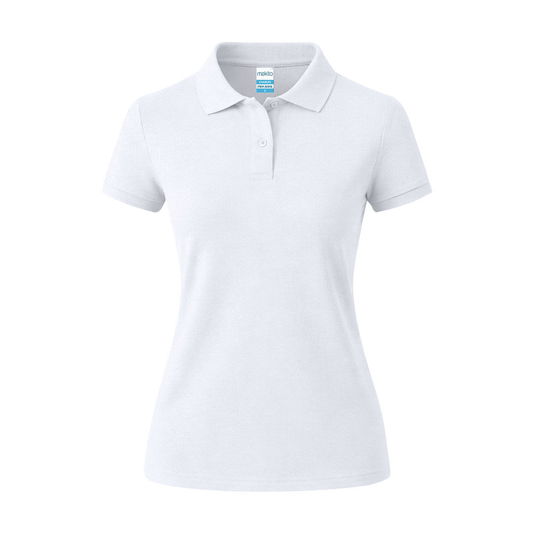 Polo Mujer Blanco Charles