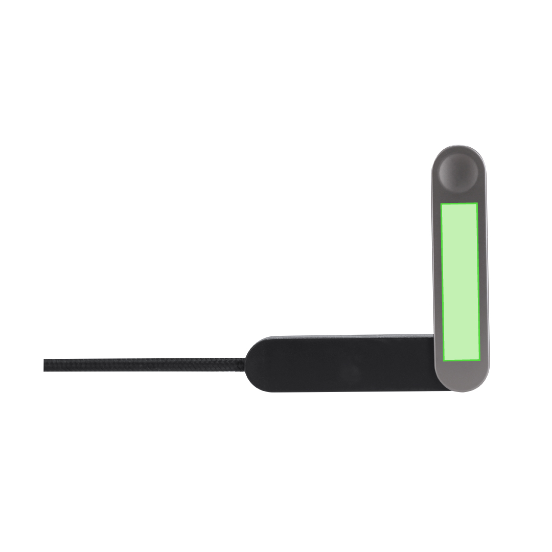 Cable Cargador Soporte Zynix - Tecnología - Regalo Promocional Personalizado - Tecnica GRABACIÓN LASER 1 - Zona Area 2