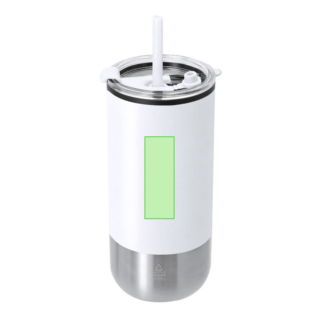 Vaso Térmico Saren - Termos personalizados - Regalo Promocional Personalizado - Tecnica GRABACIÓN LASER 1 - Zona Area 3