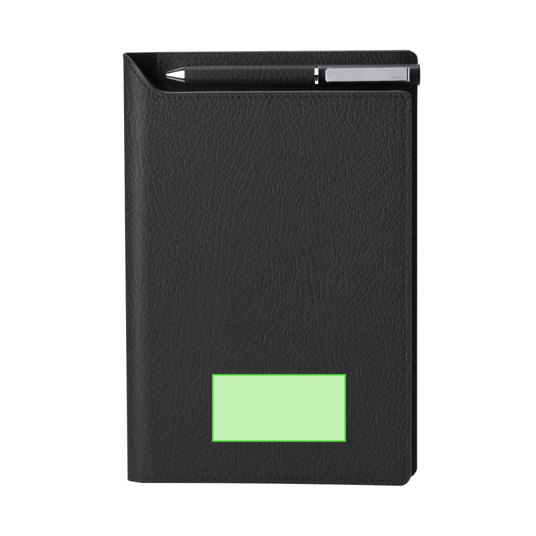 Bloc Notas Dorel - Regalos Premium - Regalo Promocional Personalizado - Tecnica TERMOGRABADO SECO - Zona Area 10