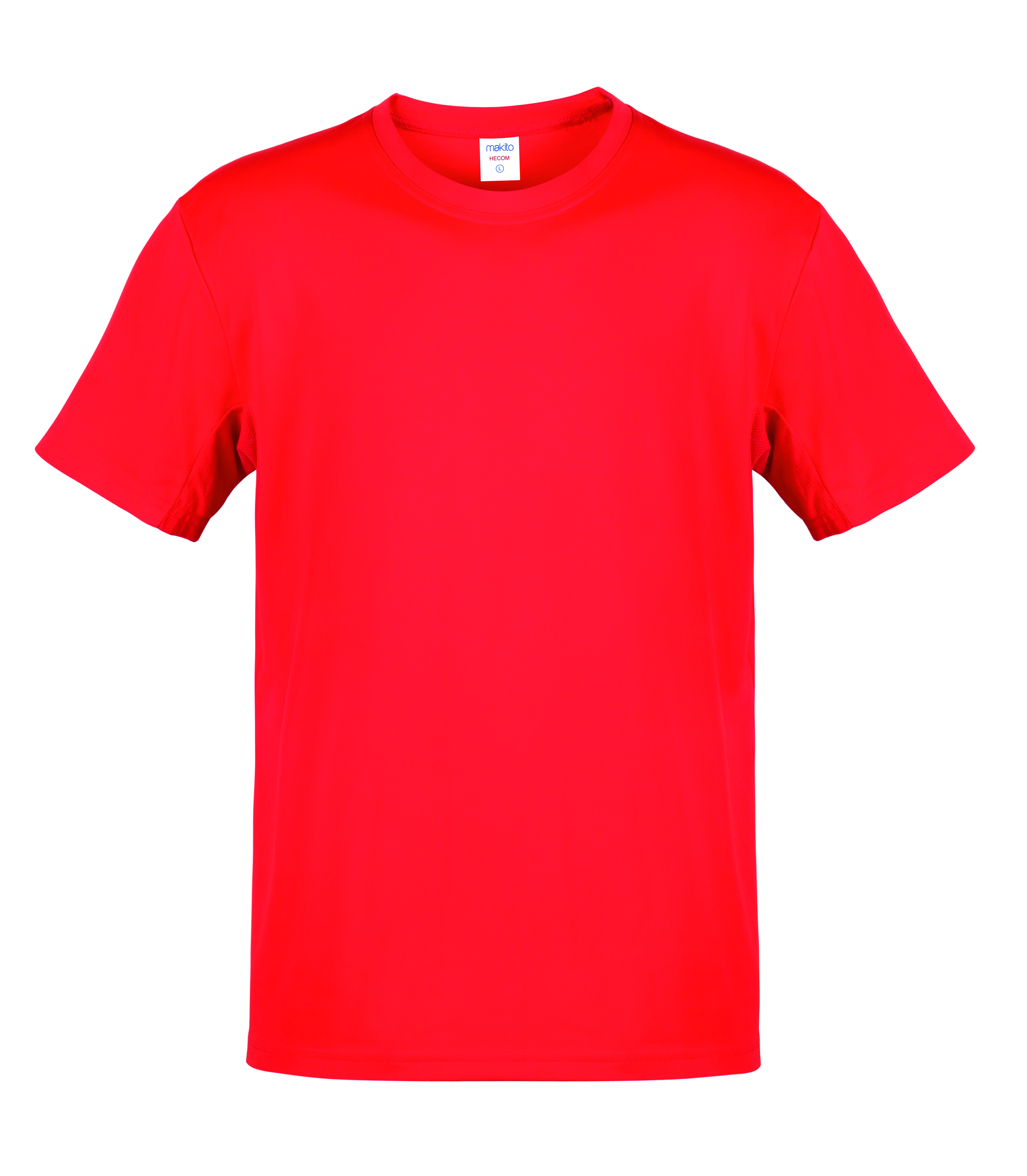 Andorra Camiseta  Adulto Color Hecom rojo