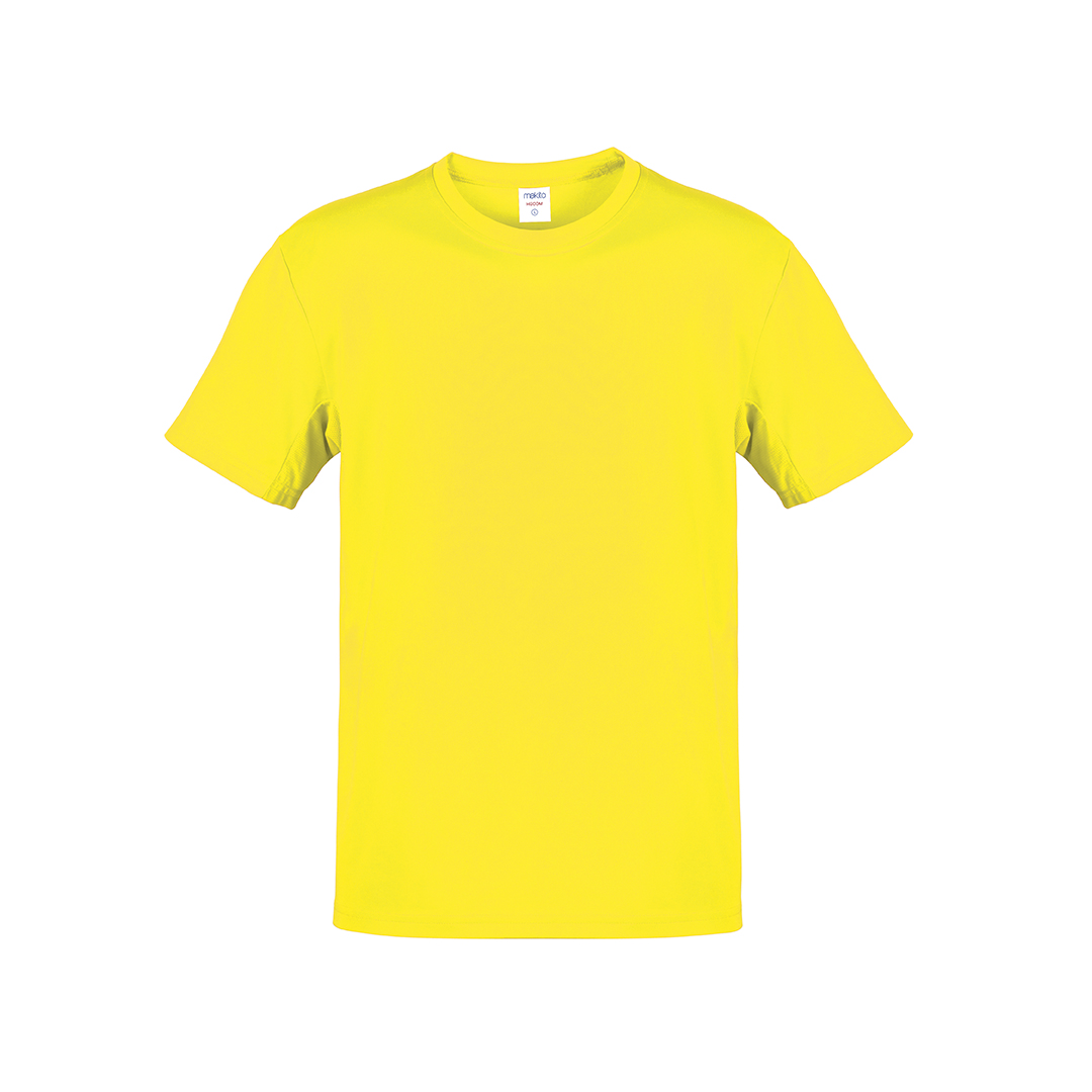 Andorra Camiseta  Adulto Color Hecom amarilla