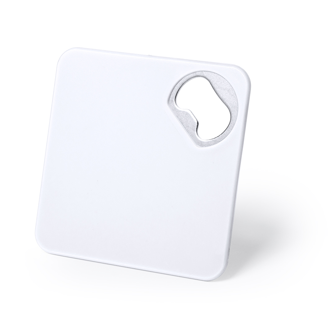 Posavasos Abridor Olmux blanco