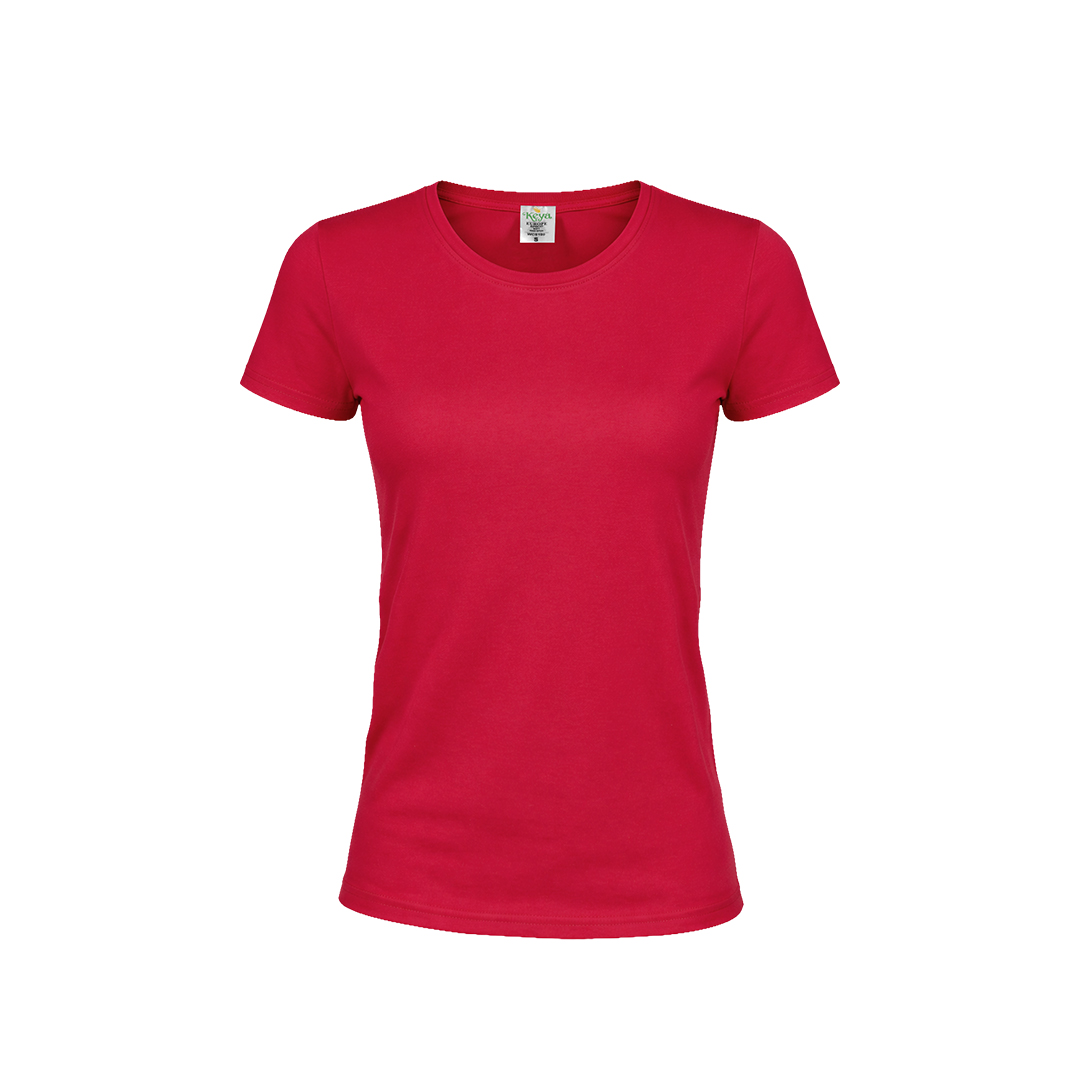 red Camiseta Mujer Color