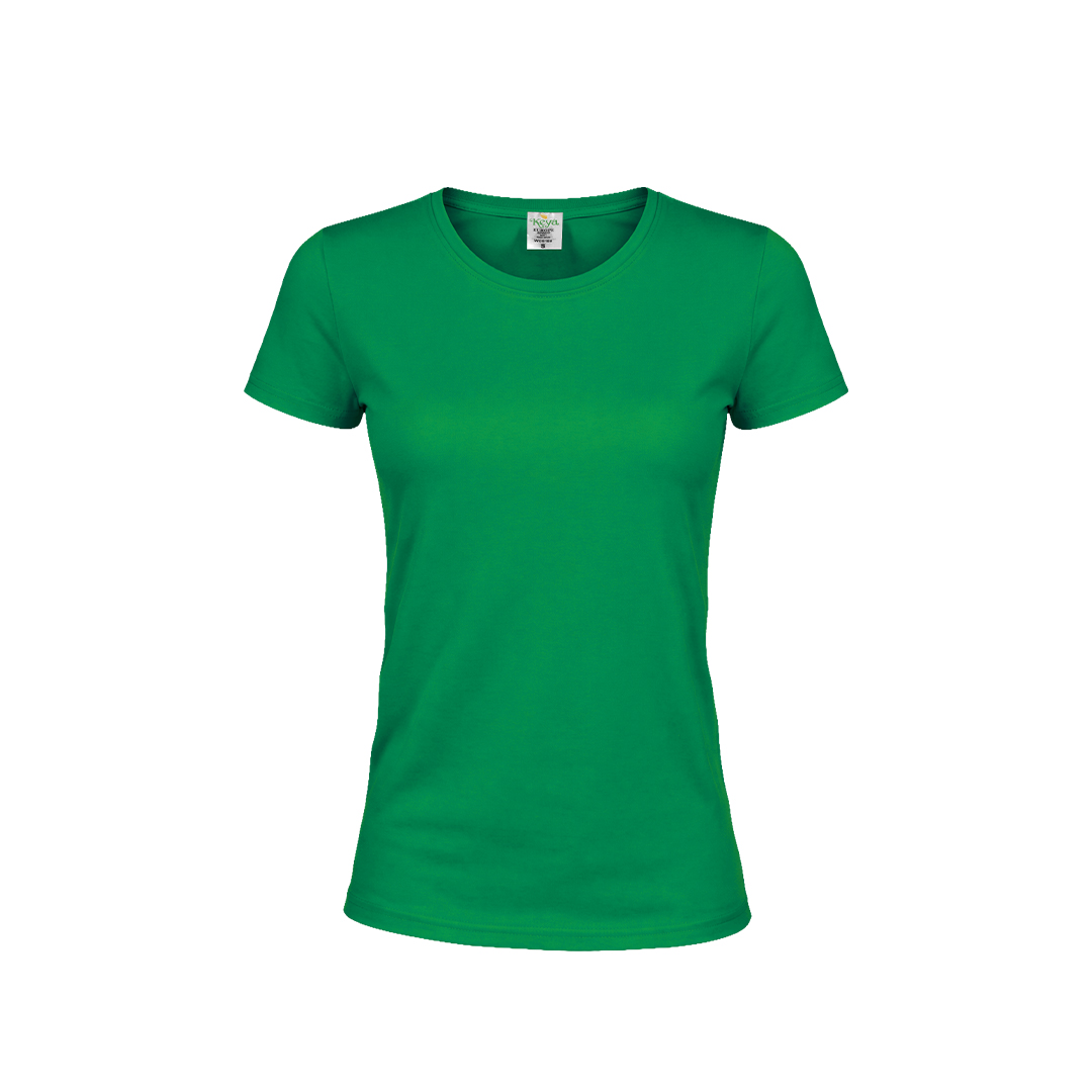 green Camiseta Mujer Color