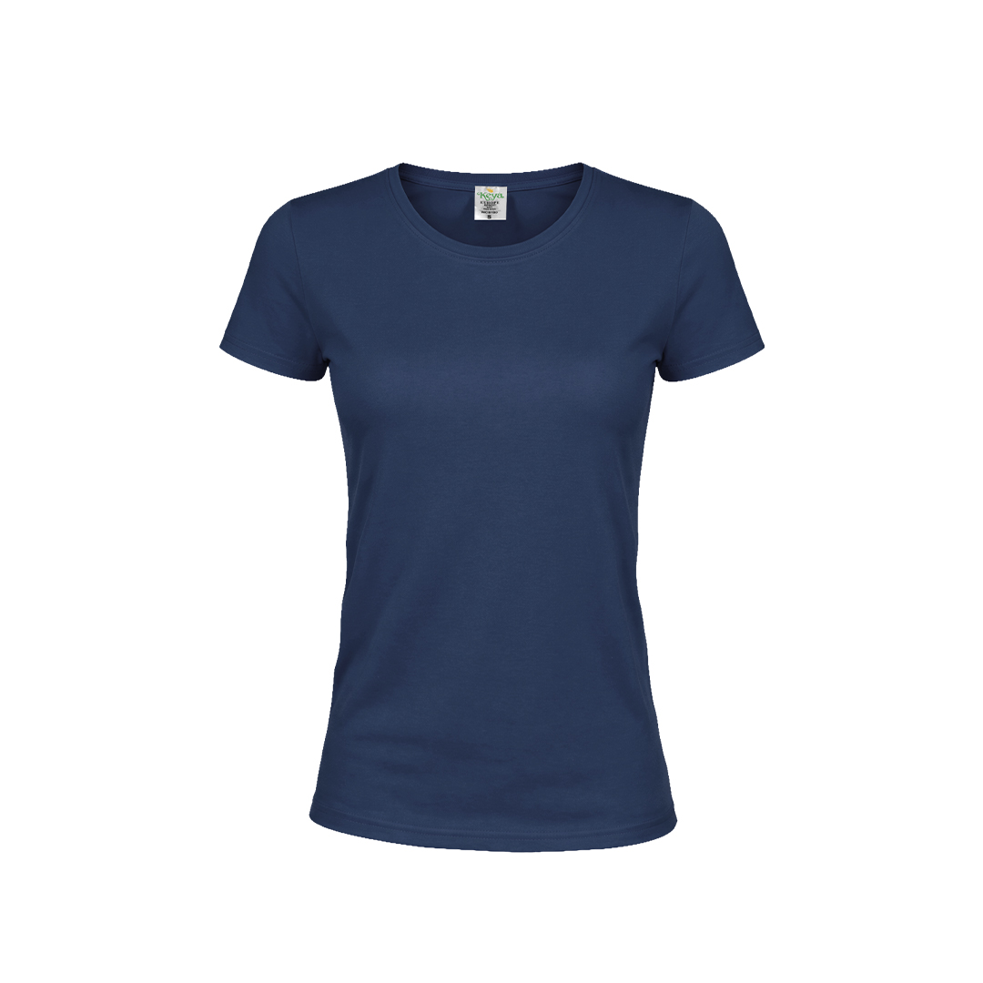 navy Camiseta Mujer Color