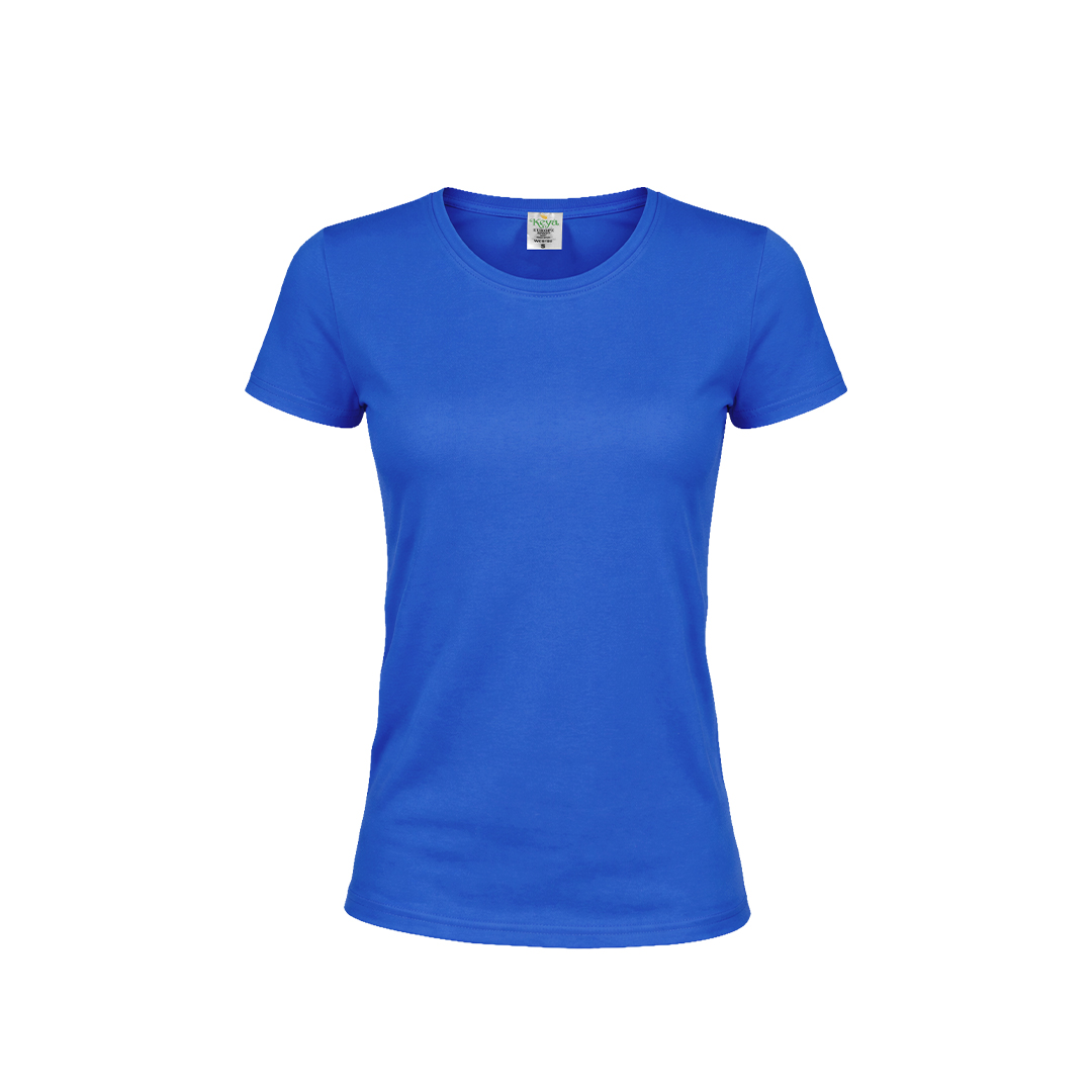 blue Camiseta Mujer Color