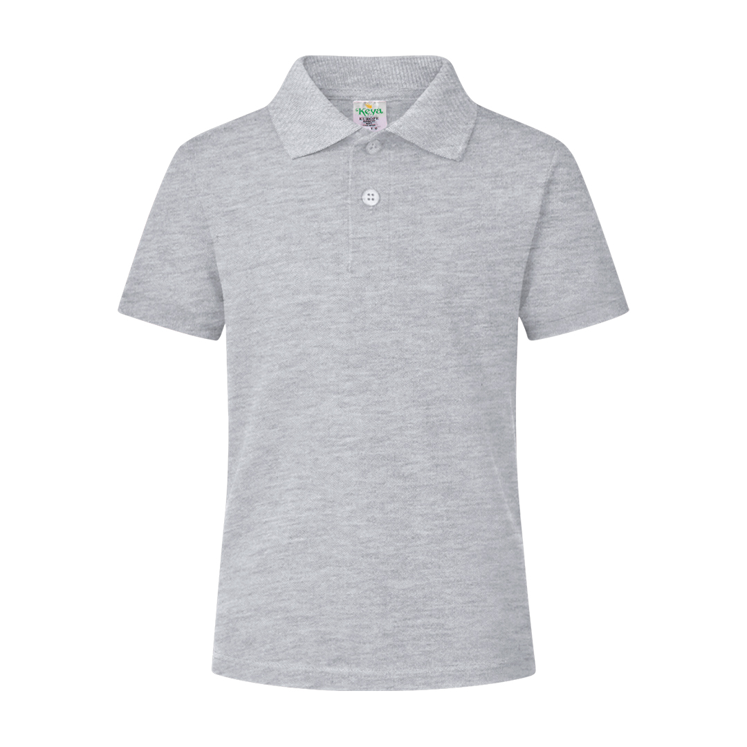 POLO NIÑO COLOR -KEYA- YPS180 GRIS