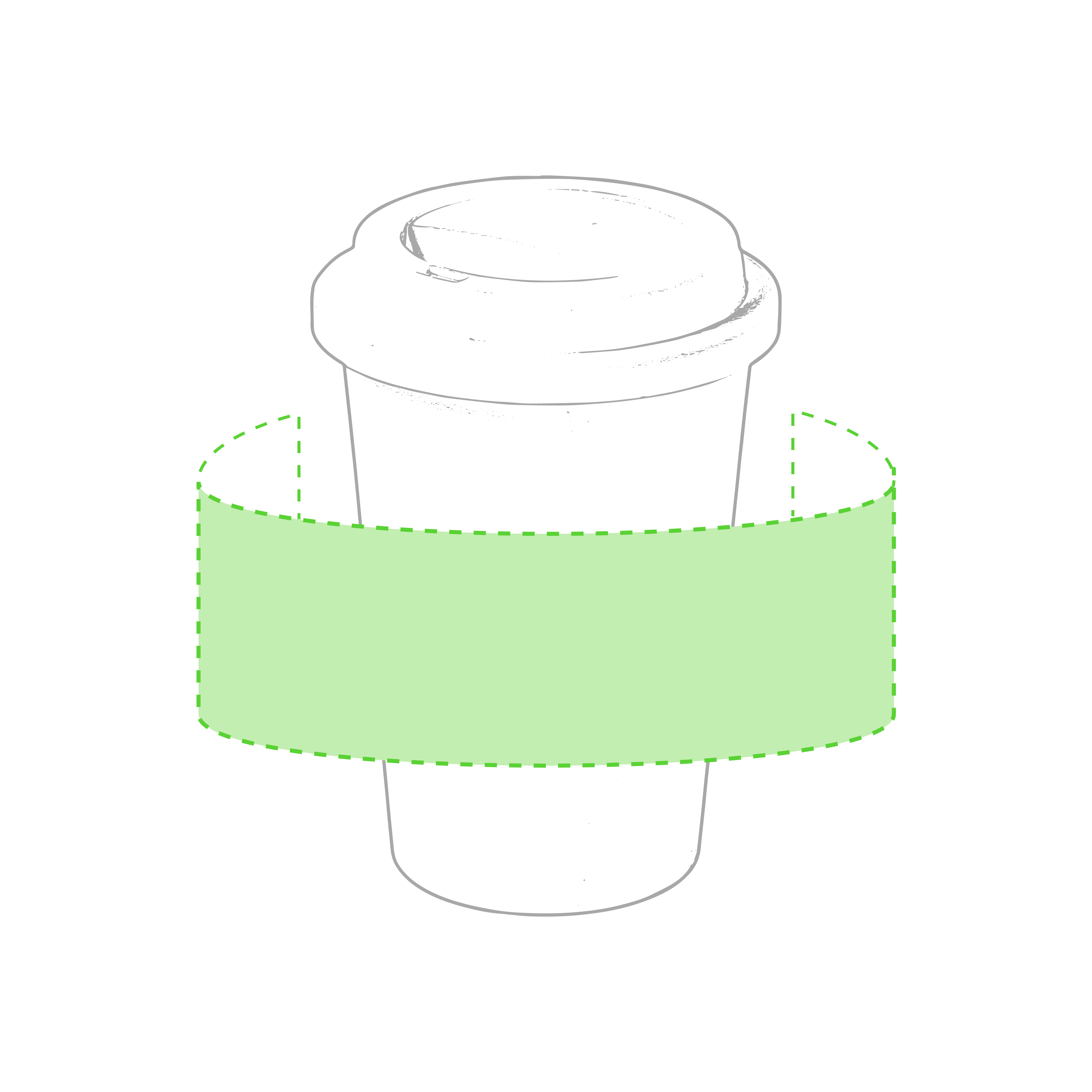 Alrededor del vaso